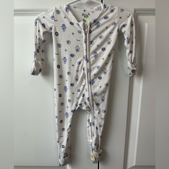 Bellabu Bear Other - Bellabu Bear The Eye Bamboo Convertible Footie (Size 3-6 Months)